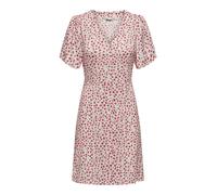 Only Damen Onlevida S/S Short Dress WVN Noos Kleid, Cloud Dancer, X-Small