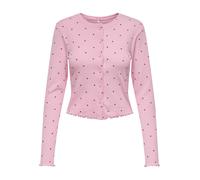 ONLY - ONLFENJA L/S AOP CS CARDIGAN JRS Romance Rose - Gr. - M