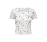 ONLY - ONLFENJA S/S AOP TOP JRS NOOS Cloud Dancer - Gr. - XL