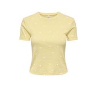 ONLY - ONLFENJA S/S AOP TOP JRS NOOS Sunlight - Gr. - XL