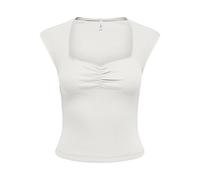 ONLY Top in Weiß - Größe L | Damen Tops