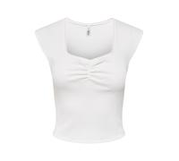 ONLY - ONLFENJA S/S CUTE TOP BOX JRS Cloud Dancer - Gr. - L