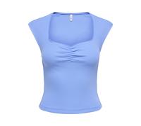 ONLY - ONLFENJA S/S CUTE TOP BOX JRS Cornflower Blue - Gr. - L