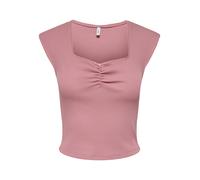 ONLY - ONLFENJA S/S CUTE TOP BOX JRS Dusty Rose - Gr. - XS