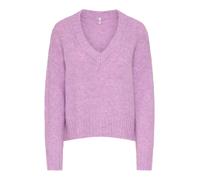 ONLY - ONLFIONA LS LOOSE V-NECK KNT Violett - Gr. - L