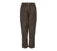 Only - ONLFLORA MW ELA CORD CAROT PANT PNT NOOS Chocolate Brown - Gr. - 30