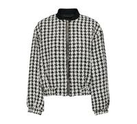 ONLY ONLFLORANCE LIFE BOUCLE BOMBER OTW Damen | BIRCH CHECKS:BLACK | L