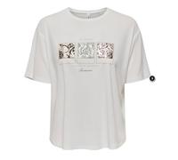 ONLY ONLFREE LIFE S/S BOTANICAL TOP BOX, XS