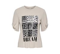 ONLY - ONLFREE LIFE S/S CREATE TOP BOX JRS pumice stone - Gr. - S