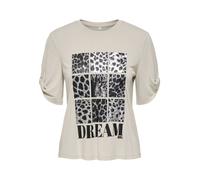 ONLY - ONLFREE LIFE S/S CREATE TOP BOX JRS pumice stone - Gr. - S