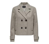 Only Freja Short Coat Beige S Frau (Herstellerartikelnummer: 15320983-MochaMeringue/DetailMelange-S)