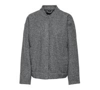 ONLY - ONLGAIA BOUCLE BOMBER OTW OS dark grey melange - Gr. - XS