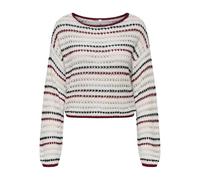 ONLY Onlgeena Ls Short Stripe Boatneck Cc KNT