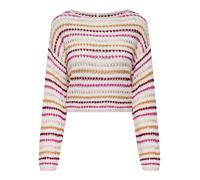 ONLY - ONLGEENA LS SHORT STRIPE BOATNECK CC KNT cloud dancer - Gr. - M