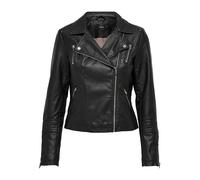 Only - ONLGEMMA FAUX LEATHER BIKER OTW NOOS Black - Gr. - 36