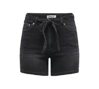 ONLY - ONLGIANNA MW BELTED SHORTS AZG DNM NOOS Washed Black - Gr. - M