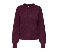 ONLY - ONLGILA LIFE LS STRUCTURE O-NECK BF KNT winetasting - Gr. - L