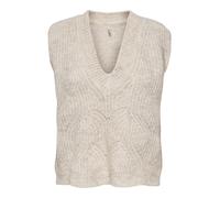 ONLY ONLGILA LIFE SL STRUCT V-NEC VEST BF KNT Damen | WHITECAP GRAY MELANGE | S