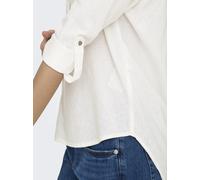 Only Damenbluse Frau Nur Onlgoa 3/4 Gurt Leinen Bl Shirt Cc Pnt Weiß Größe M
