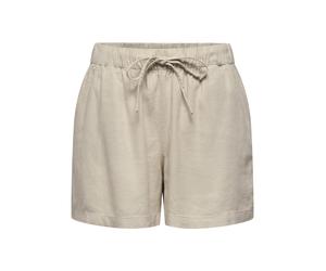 Only - ONLGOA MW LIN BL PULL-UP SHORTS CC PNT Oxford Tan - Gr. - M
