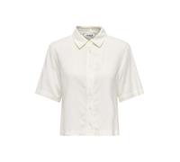 ONLY - ONLGOA S/S LINEN BL SHIRT CC PNT Cloud Dancer - Gr. - S