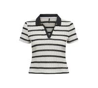 ONLY - ONLHALIA S/S COLLAR TOP BOX JRS cloud dancer - Gr. - L