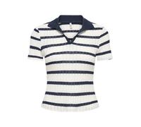 ONLY - ONLHALIA S/S COLLAR TOP BOX JRS Cloud Dancer - Gr. - XS