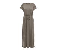 ONLY Onlhannah S/S Long Dress JRS (DE/NL/SE/PL, Alphanumerisch, XS, Regular, Regular, walnut)
