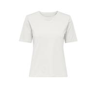 ONLY - ONLHAPPY S/S O-NECK TEE PR JRS Cloud Dancer - Gr. - M