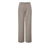 ONLY - ONLHATTIE HW LIFE PLEAT STR PAN TLR NOOS taupe gray - Gr. - 36/32