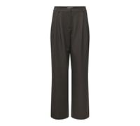ONLY - ONLHATTIE HW PLEAT STR PANT TLR NOOS Chocolate Torte - Gr. - 32