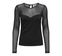 ONLY Onlheart-Becki L/S Mix Top WVN