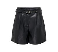 ONLY - ONLHEIDI FAUX LEATHER SHORTS OTW NOOS black - Gr. - XL