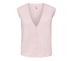 ONLY - ONLHELGA LIFE SL BUTTON WAISCOAT KNT - Gr. - L