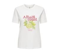ONLY - ONLHENNY REG S/S TOP BOX CS JRS Cloud Dancer - Gr. - L