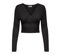 ONLY - ONLHONOR LS V-NECK KNT black - Gr. - L