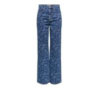 ONLY Onlhope Ex Hw Wide Rose AOP DNM PIM
