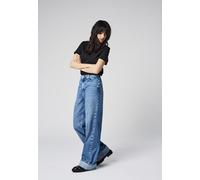 ONLY - ONLHOPE HW WIDE FOLD UP DNM CRO916 NOOS medium blue denim - Gr. - 28/32