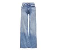 Only Damen Onlhope Low Waist Wide DNM Tai194 Noos, Light Medium Blue Denim, 29 W/32 L