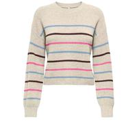 ONLY ONLIBI LS STRIPE O-NECK CC KNT, S