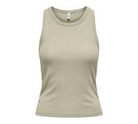 ONLY - ONLIDOL LIFE S/L GLITTER TOP JRS desert sage - Gr. - L