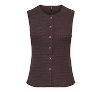 ONLY - ONLILSE S/L STRUCTURE VEST JRS NOOS Deep Mahogany - Gr. - XS