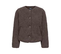 ONLY - ONLINES TEDDY JACKET CC OTW Chocolate Martini - Gr. - XS