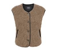 ONLY - ONLINES TEDDY WAISTCOAT CC OTW Tigers Eye - Gr. - XS