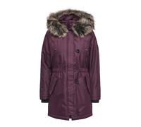 ONLY - ONLIRIS FUR WINTER PARKA LIFE CC OTW mauve wine - Gr. - L