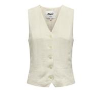 ONLY - ONLIRIS-SIESTA S/L LINEN BL VEST TLR moonbeam - Gr. - 34