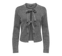 ONLY ONLJACKIE L/S TIE CC SWT Damen | MEDIUM GREY MELANGE | XL
