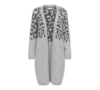 ONLY - ONLJADE ANIMAL LS CARDIGAN KNT NOOS light grey melange - Gr. - S