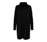ONLY Onljana L/S Cowlnck Dress Wool KNT Noos Damenkleid, Schwarz 1, Small