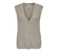 ONLY - ONLJANE SL V-NECK BUTTON VEST KNT pure cashmere - Gr. - M